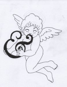 cherub sketch